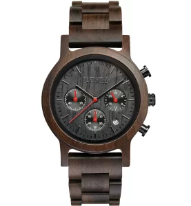 immagine orologio di legno zartholz