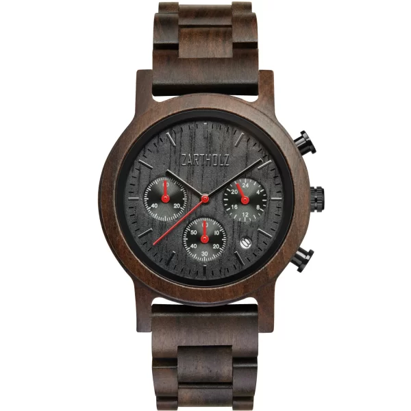 immagine orologio di legno zartholz