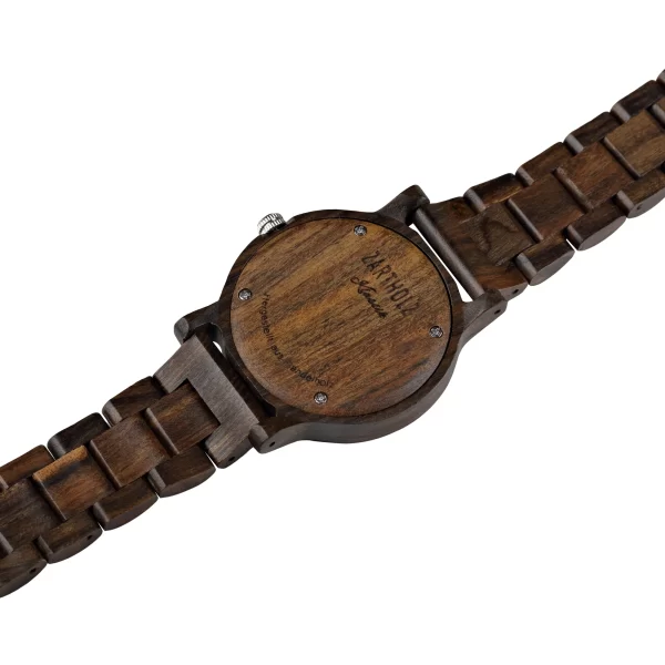 immagine orologio di legno zartholz