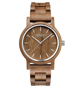 immagine orologio in legno zartholz