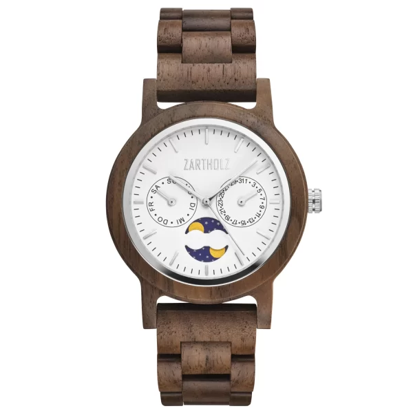 immagine orologio di legno zartholz