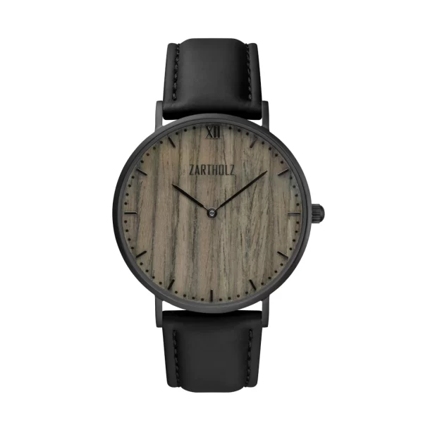 immagine orologio di legno zartholz