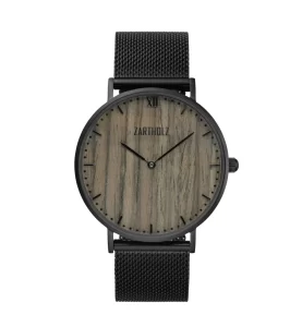 immagine orologio di legno zartholz