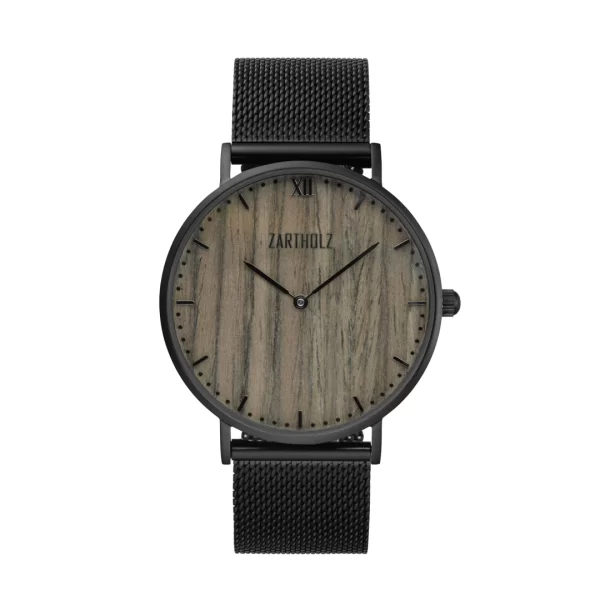 immagine orologio di legno zartholz