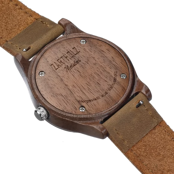 immagine orologio di legno zartholz