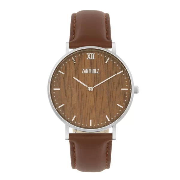 immagine orologio di legno zartholz