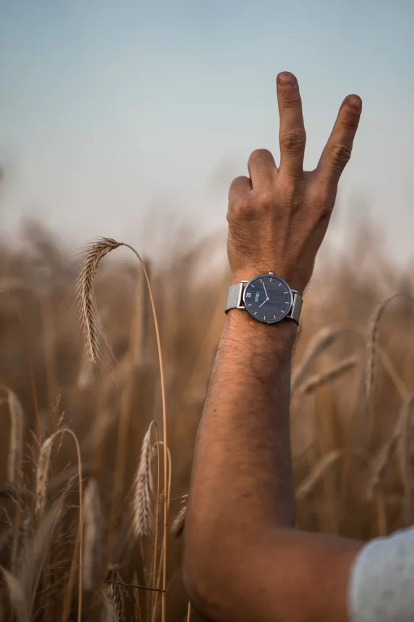 immagine orologio di legno zartholz