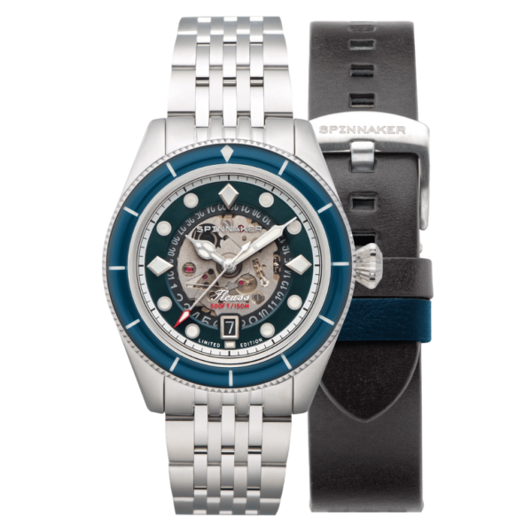 Orologio Da Uomo Automatico SPINNAKER FLEUSS TEAL