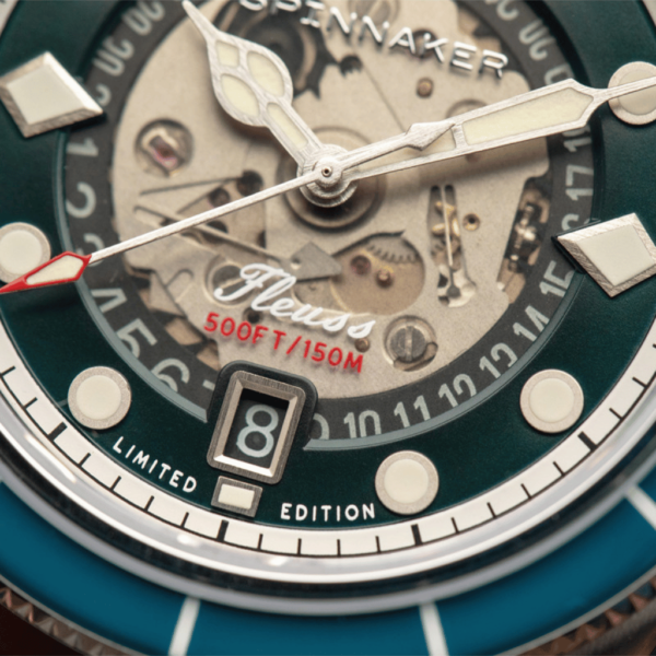 Orologio Da Uomo Automatico SPINNAKER FLEUSS TEAL