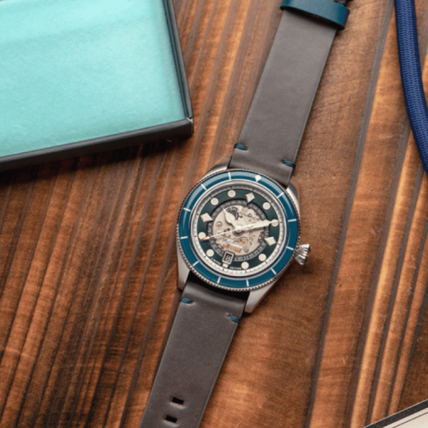 Orologio Da Uomo Automatico SPINNAKER FLEUSS TEAL