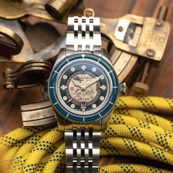 Orologio Da Uomo Automatico SPINNAKER FLEUSS TEAL