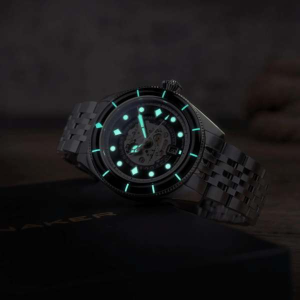 Orologio Da Uomo Automatico SPINNAKER FLEUSS STORM BLACK