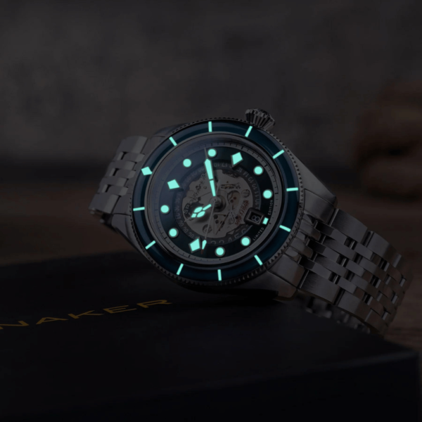 Orologio Da Uomo Automatico SPINNAKER FLEUSS TEAL