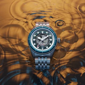 Orologio Da Uomo Automatico SPINNAKER FLEUSS TEAL