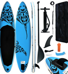 Set Tavola SUP Paddle Board Gonfiabile Blu