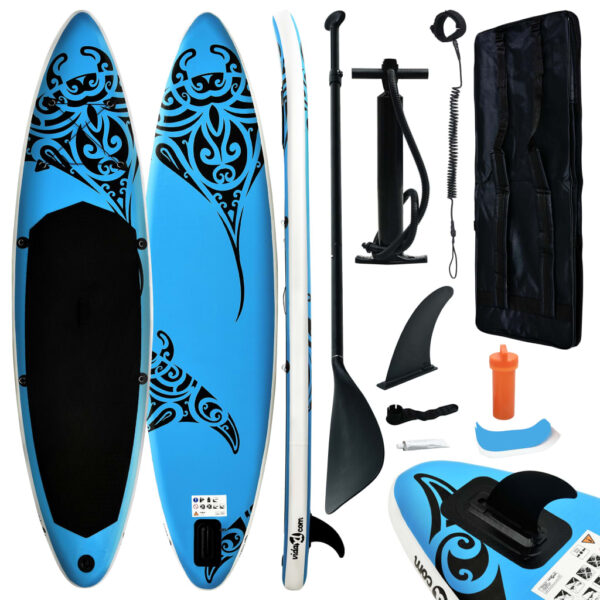 Set Tavola SUP Paddle Board Gonfiabile Blu