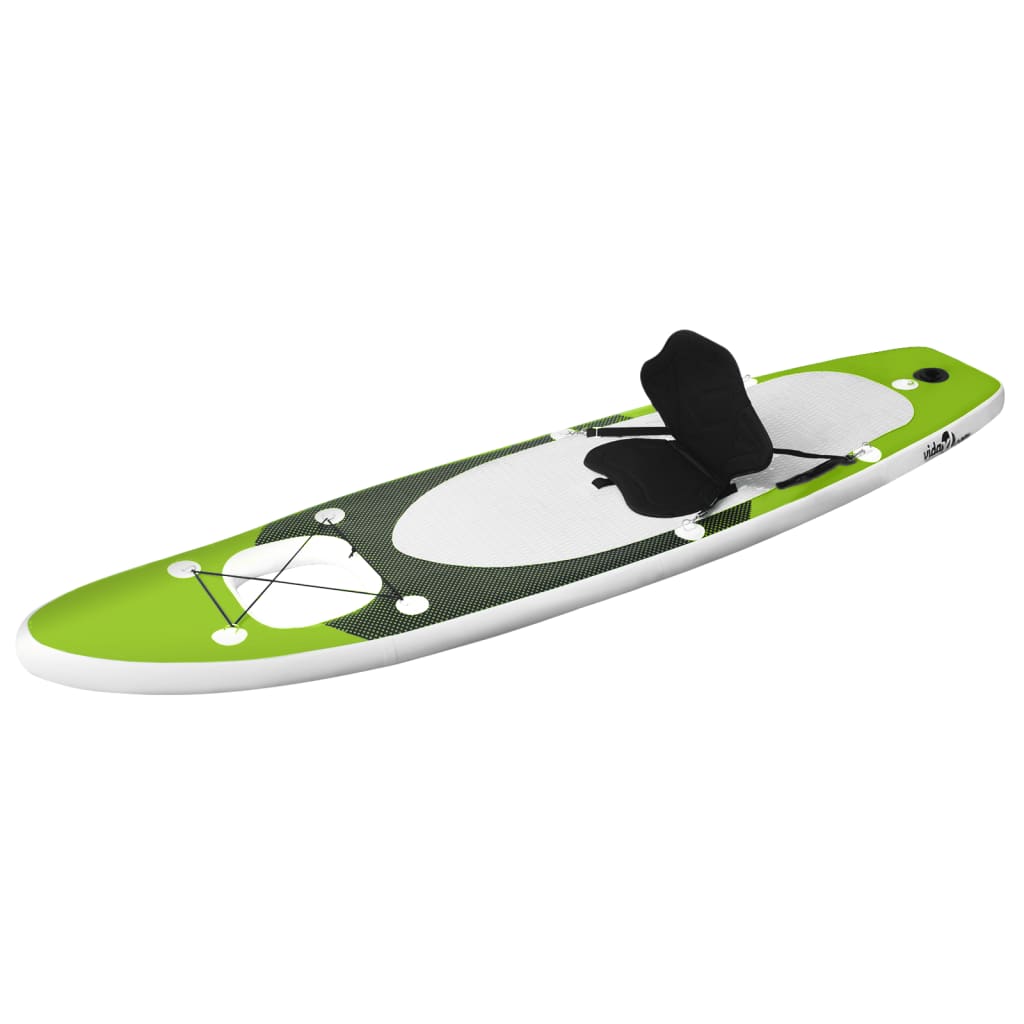 Set Tavola SUP Paddle Board Gonfiabile Verde