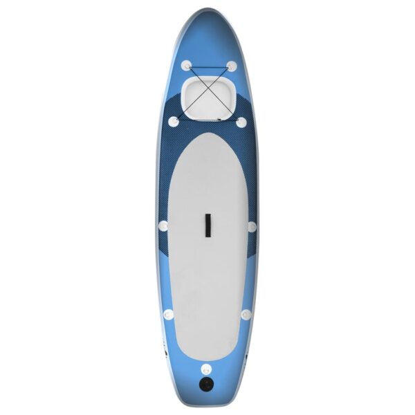 Set Tavola SUP Paddle Board Gonfiabile Blu Mare