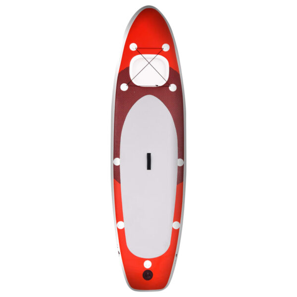 Set Tavola SUP Paddle Board Gonfiabile Rossa