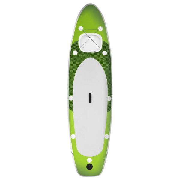 Set Tavola SUP Paddle Board Gonfiabile Verde