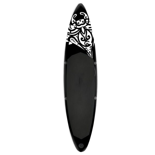 Set Tavola SUP Paddle Board Gonfiabile nero