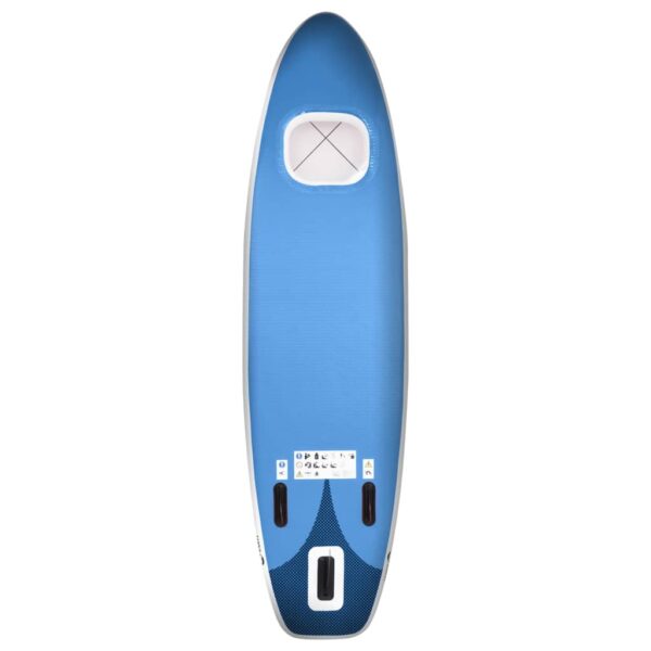 Set Tavola SUP Paddle Board Gonfiabile Blu Mare