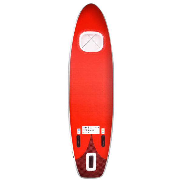 Set Tavola SUP Paddle Board Gonfiabile Rossa