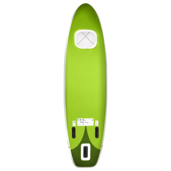 Set Tavola SUP Paddle Board Gonfiabile Verde