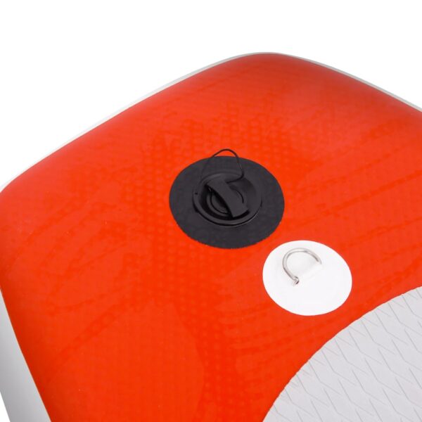 Set Tavola SUP Paddle Board Gonfiabile Rossa