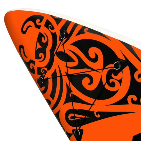 Set Tavola SUP Paddle Board Gonfiabile Arancione