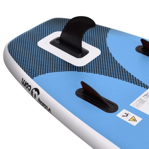 Set Tavola SUP Paddle Board Gonfiabile Blu Mare