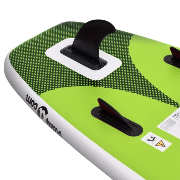 Set Tavola SUP Paddle Board Gonfiabile Verde