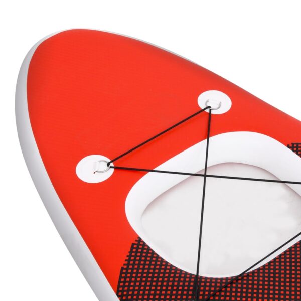 Set Tavola SUP Paddle Board Gonfiabile Rossa