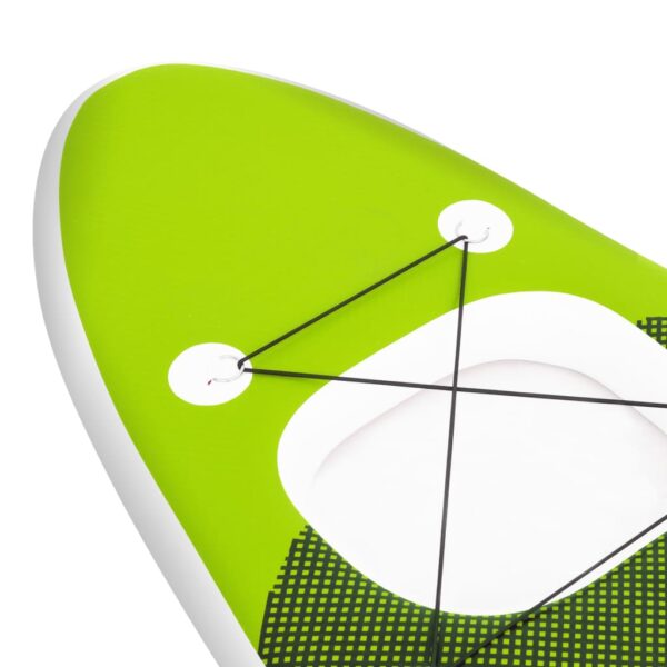 Set Tavola SUP Paddle Board Gonfiabile Verde