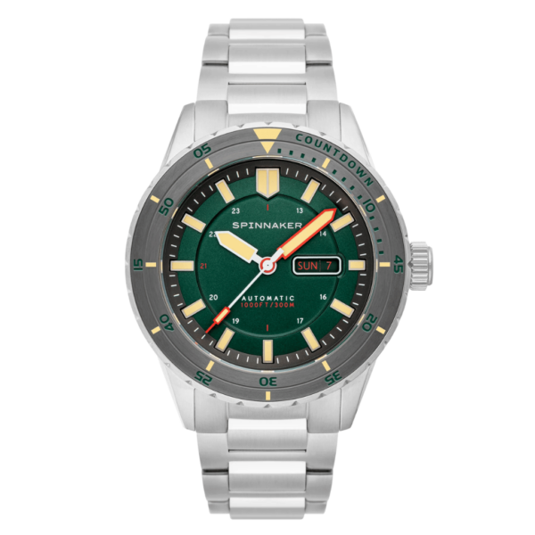 Orologio da uomo automatico SPINNAKER HASS KELP GREEN SP-5099-55