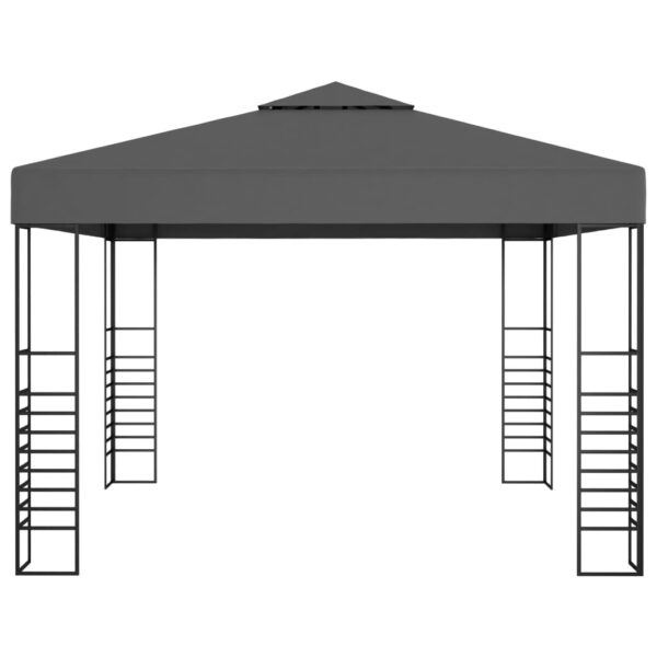 Gazebo da Giardino 3x3 m Antracite