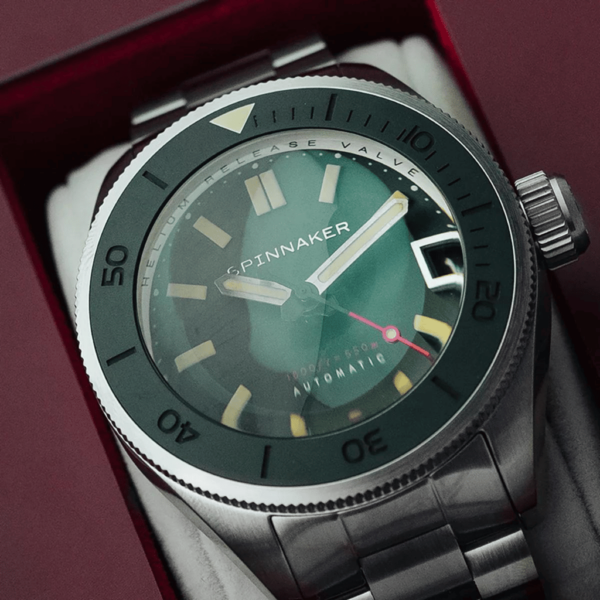 Orologio da uomo automatico SPINNAKER PICCARD HUNTER GREEN